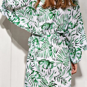 Tropical Palm Leaf Robes
