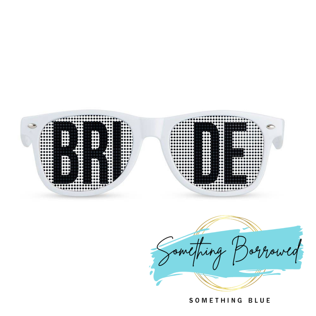 Wedding Party Pinhole Sunglasses - Something Borrowed Something Blue